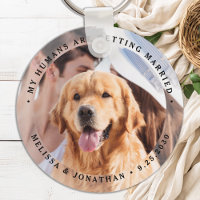 Mes humains se marient Photo de chien Fiançailles