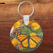 Porte-clés Mes papillons Monarque-porte - clé (Recto)