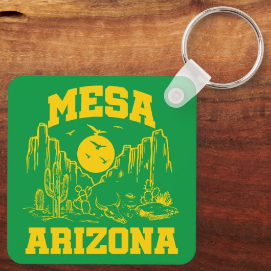 Porte-clés Mesa, Arizona (Verso)