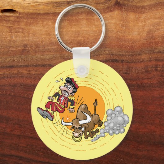 Porte-clés Mess avec le Bull... (Verso)