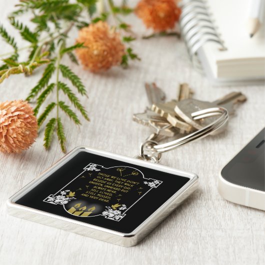 Porte-clés Message de prise en charge de la confirmation (Côté)