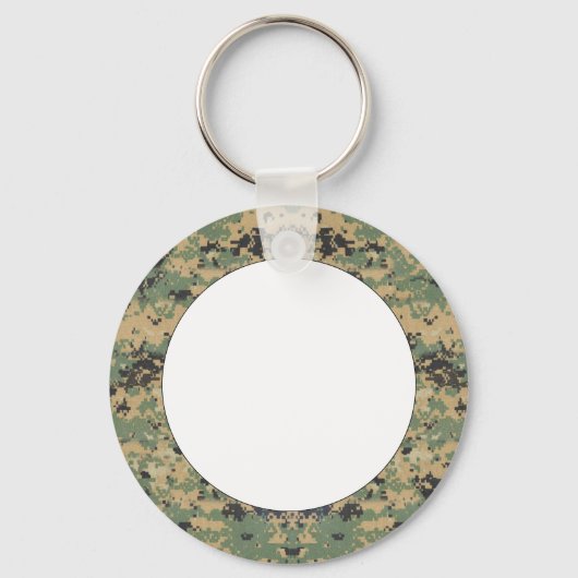 Porte-clés Message sur Camo (Recto)