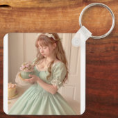 Porte-clés Metal Circle Keychain (Verso)