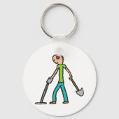 Porte-clés Metal Detecting (Verso)