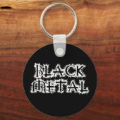Porte-clés Métal noir (Recto)
