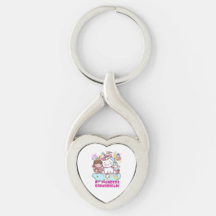 Porte-clés Métal Porte - clé ma princesse grand-daught