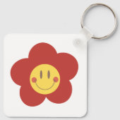 Porte-clés  Metal Square Keychain (Dos)