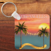 Porte-clés Metal Square Keychain (Recto)