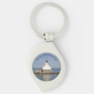 Porte-clés métallique du phare de Manitowoc North