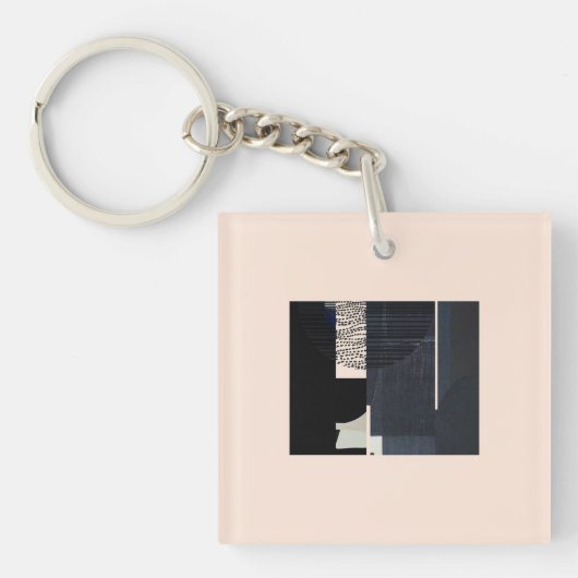 Porte-clés métaphore_14_intersections_2 acrylique (Devant)