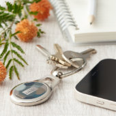 Porte-clés métaphore_3_croissance_1 métal (Côté )