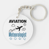 Porte-clés Météorologue aéronautique (Dos)