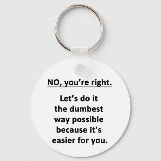 Porte-clés Méthode douteuse (Recto)