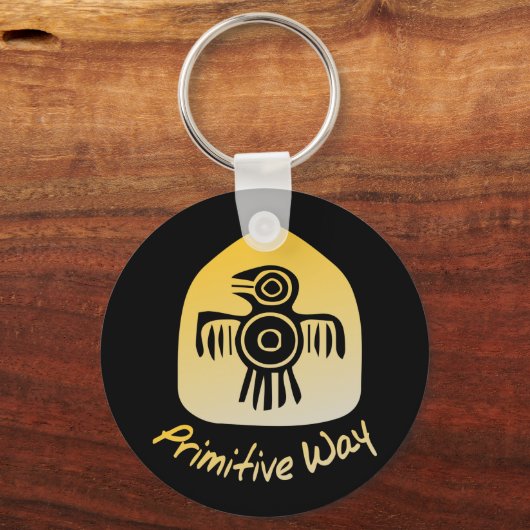 Porte-clés Méthode primitive (Recto)