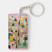 Porte-clés Métropole Géométrique Pastel (Dos)