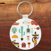 Porte-clés mexican mariachi (Recto)