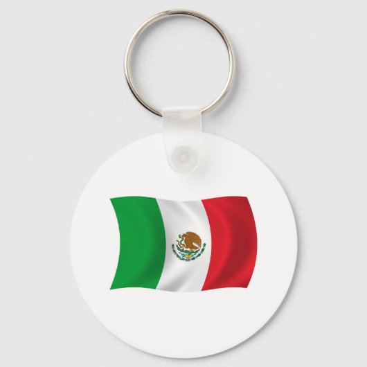 Porte-clés Mexico Flag Keychain (Recto)