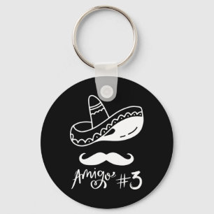 Porte-clés Mexique Amigo #3 Groupe Correspondant Cinco De May