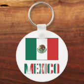 Porte-clés Mexique et drapeau mexicain (Recto)