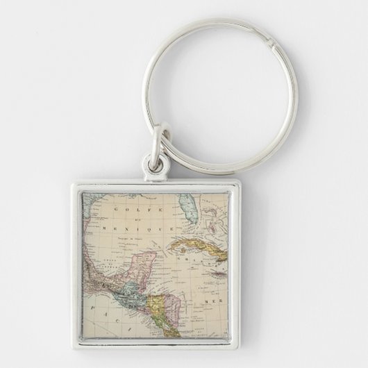 Porte-clés Mexique, Panama, Amérique centrale (Devant)
