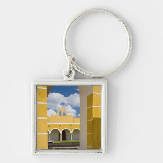 Porte-clés Mexique, Yucatan, Izamal. Le couvent franciscain 2 (Devant)