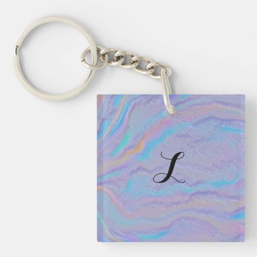 Porte-clés Mezmerizing Iridescence Stone (Devant)