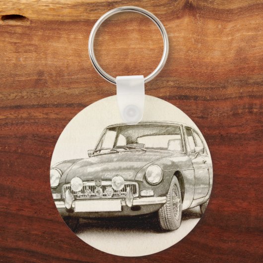 Porte-clés MG MGB MkII (Recto)