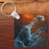 Porte-clés Mi-Infrarouge Les Piliers De La Création. (Recto)