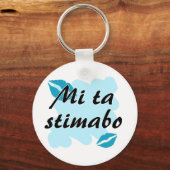 Porte-clés Mi ta stimabo - Papiamento Je vous aime (Recto)