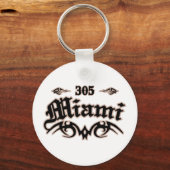 Porte-clés Miami 305 (Recto)
