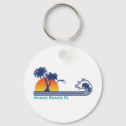 Porte-clés Miami Beach (Recto)