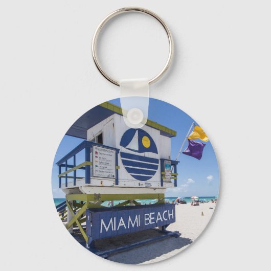Porte-clés Miami Beach (Recto)