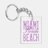 Porte-clés Miami Beach Floride (Devant gauche)