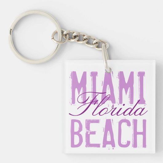 Porte-clés Miami Beach Floride (Devant)