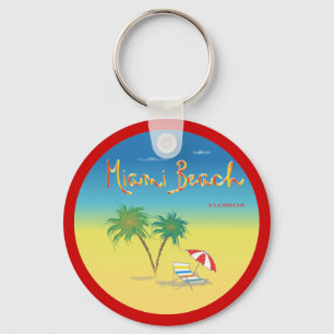 Porte-clés Miami Beach, la Floride