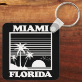 Porte-clés Miami, Floride (Verso)