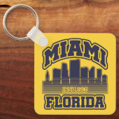 Porte-clés Miami, Floride (Recto)