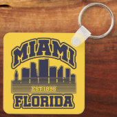 Porte-clés Miami, Floride (Verso)