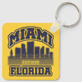 Porte-clés Miami, Floride (Dos)