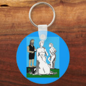 Porte-clés Michel-Ange Carving David (Recto)