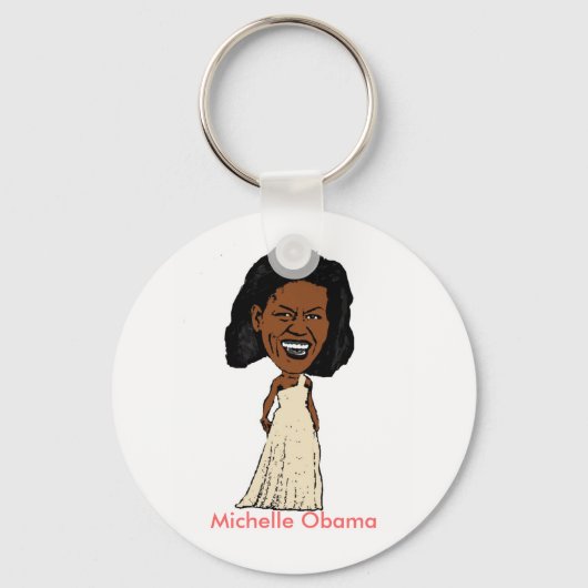 Porte-clés Michelle Obama porte - clé (Recto)