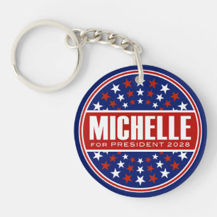 Porte-clés Michelle Obama Présidente 2028