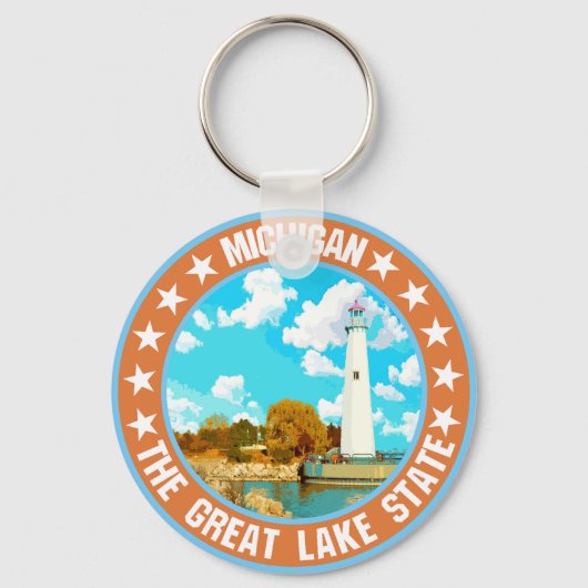 Porte-clés Michigan (Verso)