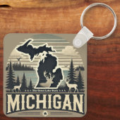 Porte-clés Michigan (Verso)
