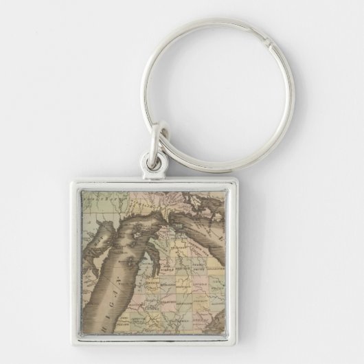 Porte-clés Michigan 4 (Devant)