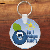 Porte-clés Michigan Blueberry (Recto)