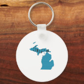 Porte-clés Michigan Home State (Recto)