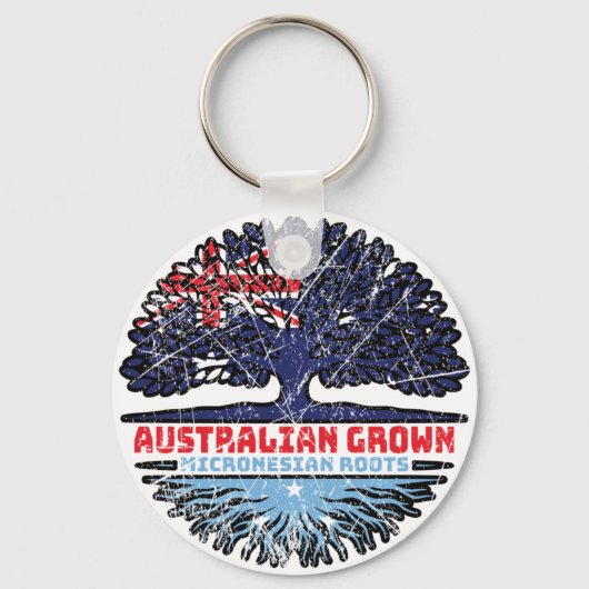 Porte-clés Micronésie Océan australien (Recto)
