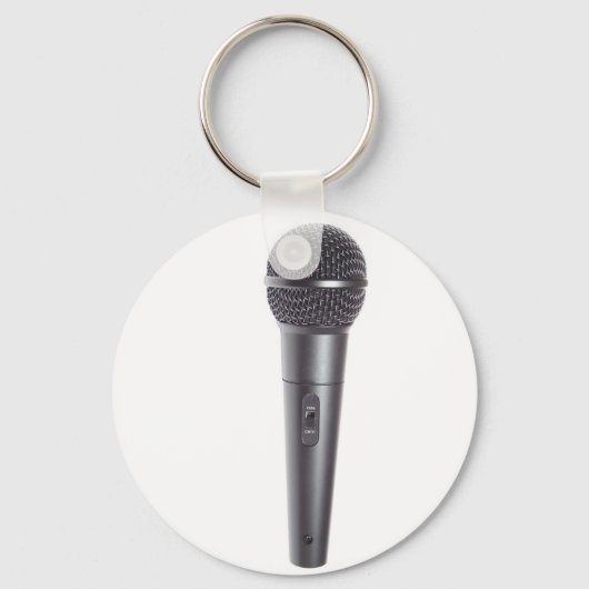 Porte-clés Microphone (Recto)