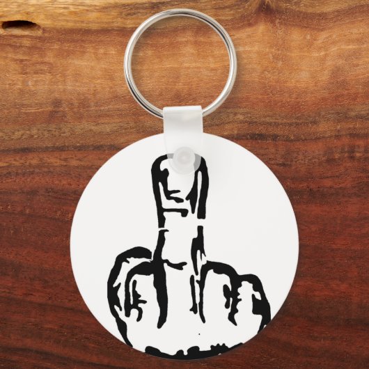 Porte-clés Middle Finger (Recto)